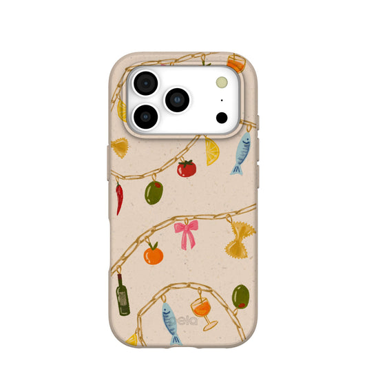 Seashell Dolce Summer iPhone 17 Pro Case