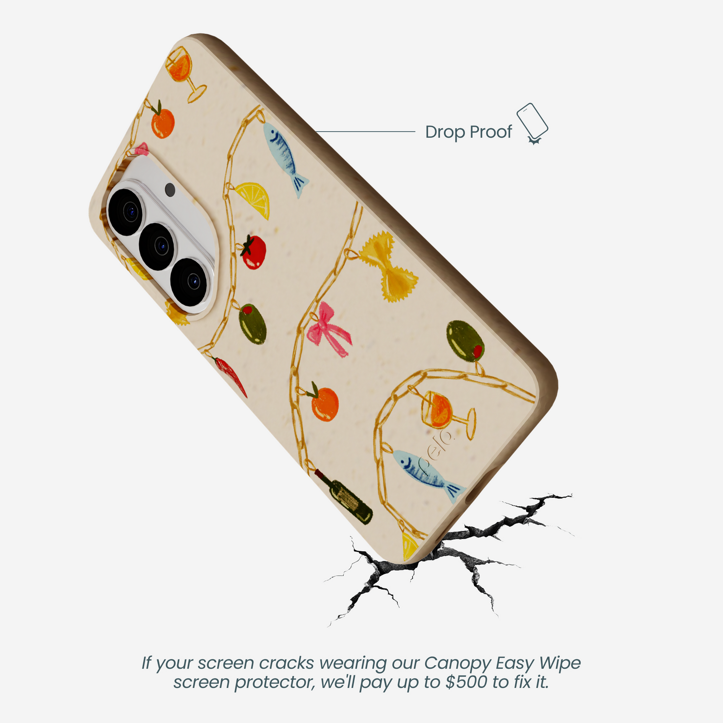 Seashell Dolce Summer Samsung Galaxy S26 Case