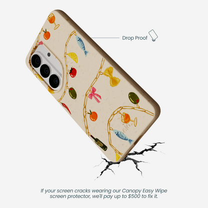 Seashell Dolce Summer Samsung Galaxy S26 Case
