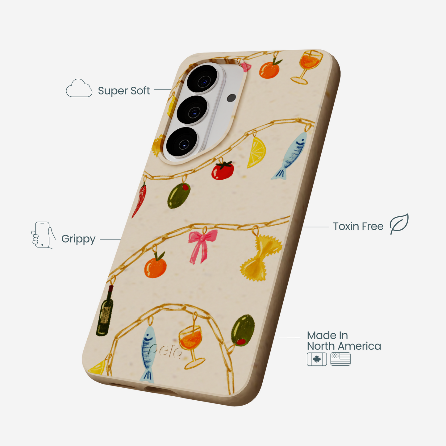 Seashell Dolce Summer Samsung Galaxy S26 Case
