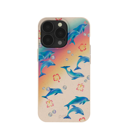 Seashell Dolphin Sunset iPhone 13 Pro Case