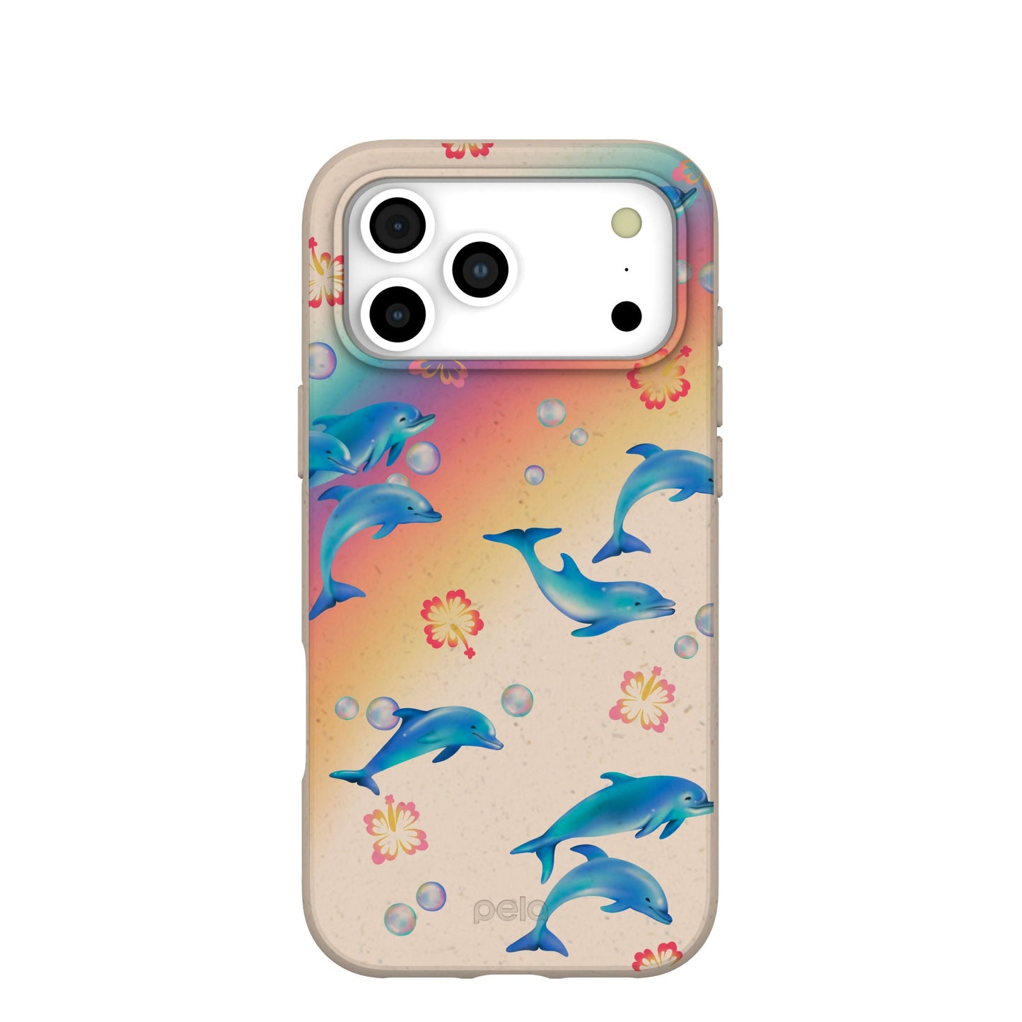Seashell Dolphin Sunset iPhone 17 Pro Max Case