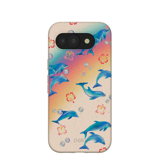 Seashell Dolphin Sunset Google Pixel 10a Case