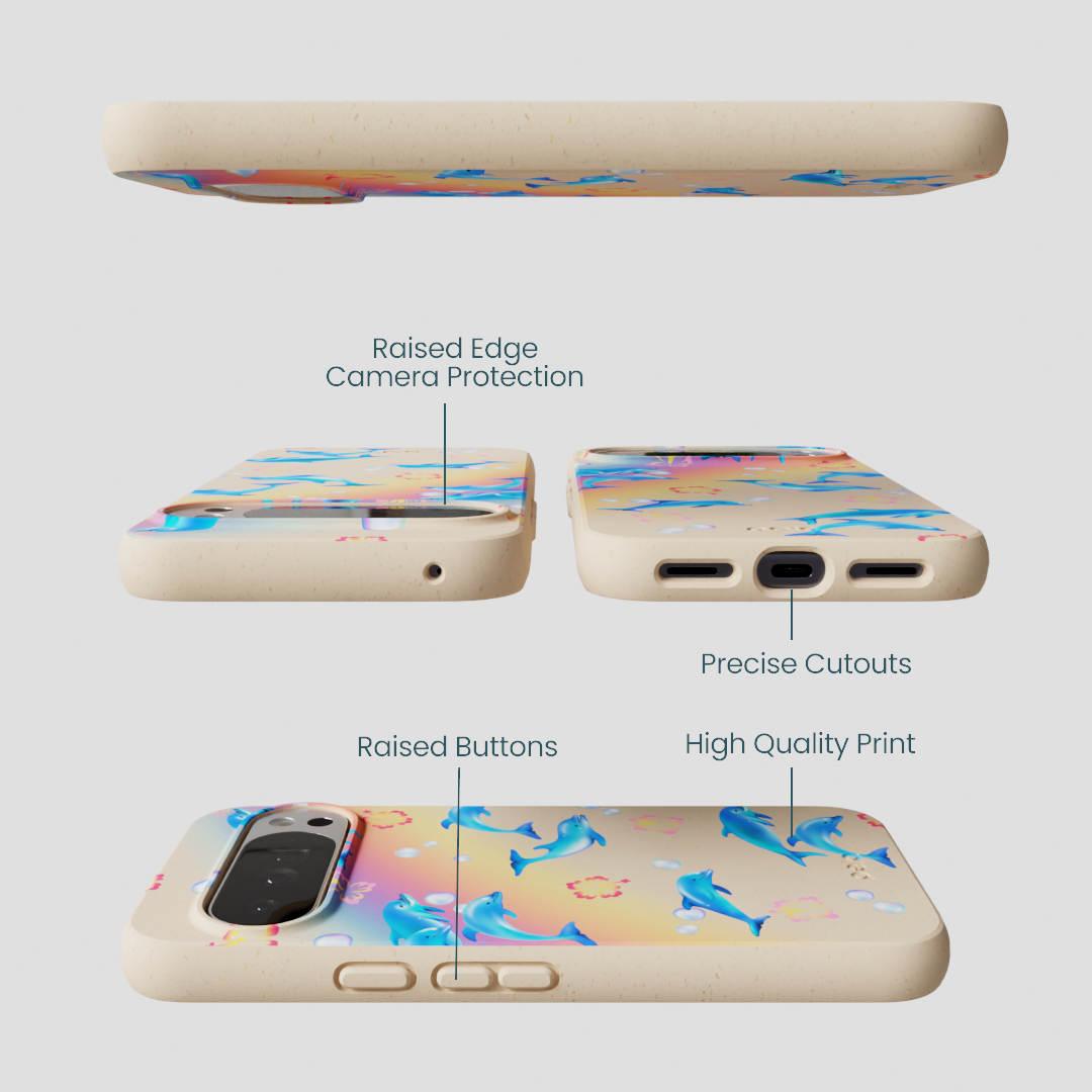 Seashell Dolphin Sunset Google Pixel 10 Pro XL Case