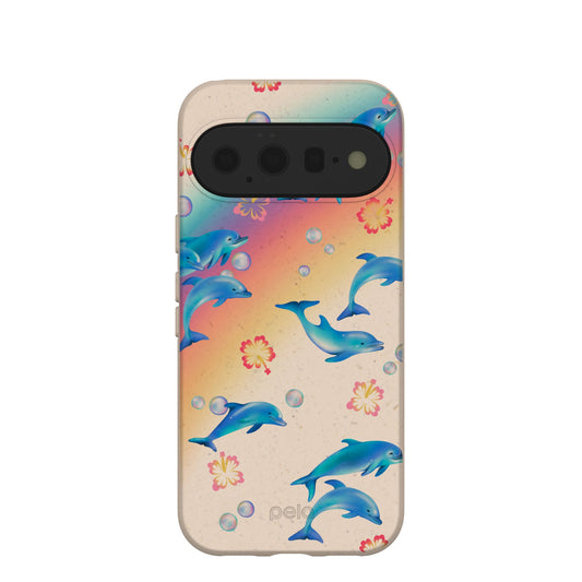 Seashell Dolphin Sunset Google Pixel 11 Case