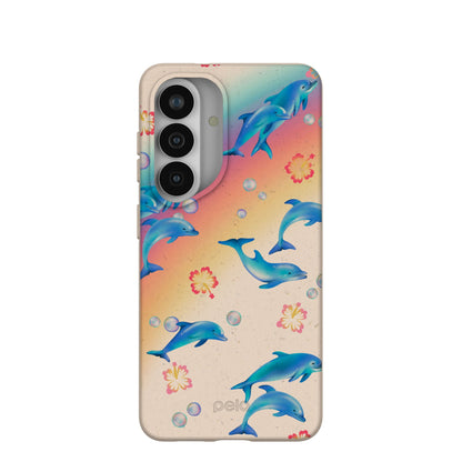Seashell Dolphin Sunset Samsung Galaxy S26 Case