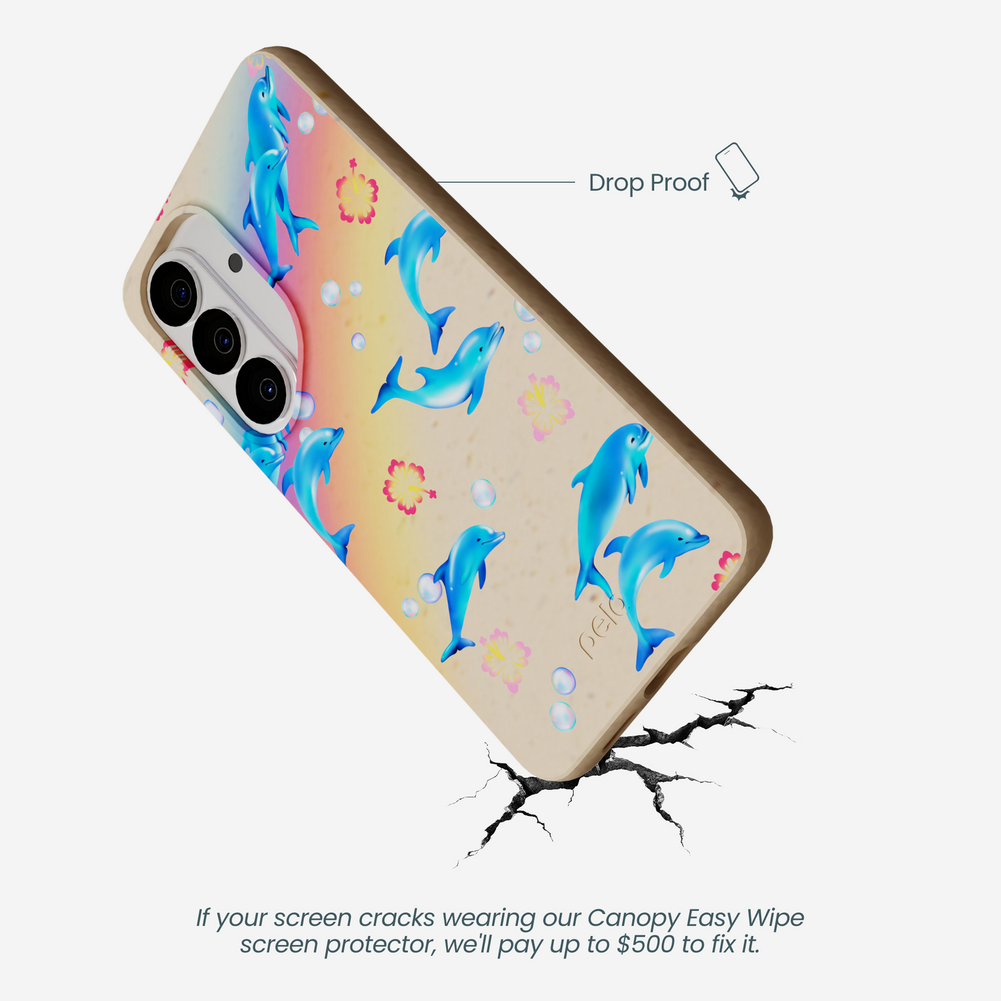 Seashell Dolphin Sunset Samsung Galaxy S26 Case