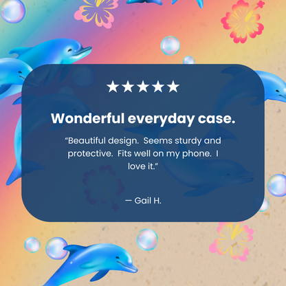 Seashell Dolphin Sunset Google Pixel 10 Pro XL Case