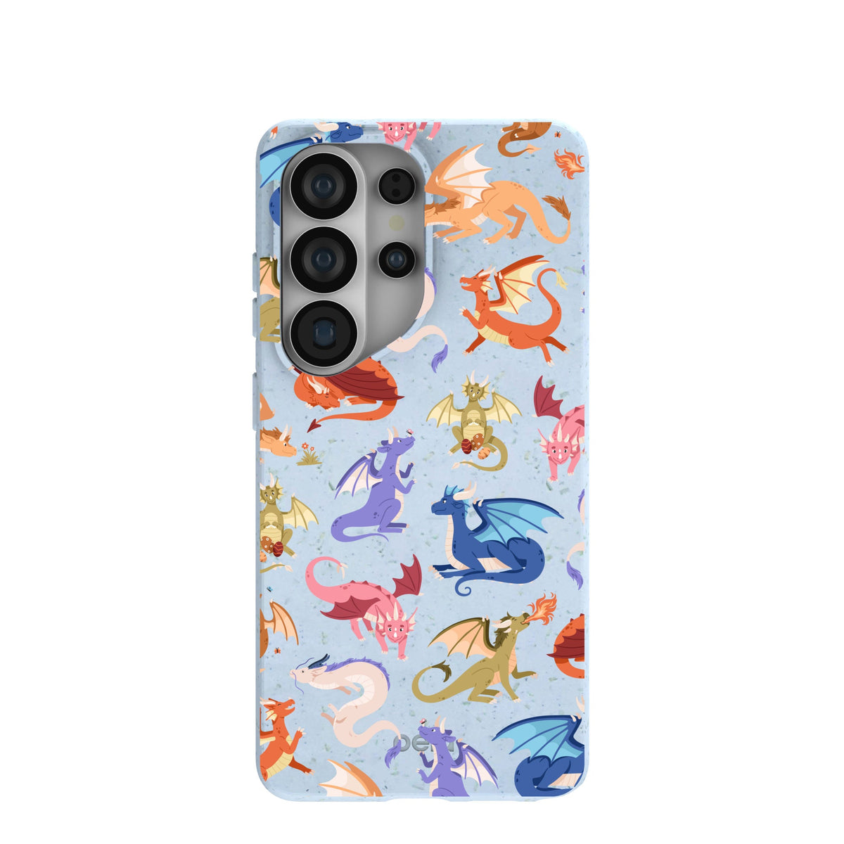 Powder Blue Dragon Cuties Samsung Galaxy S26 Ultra Case