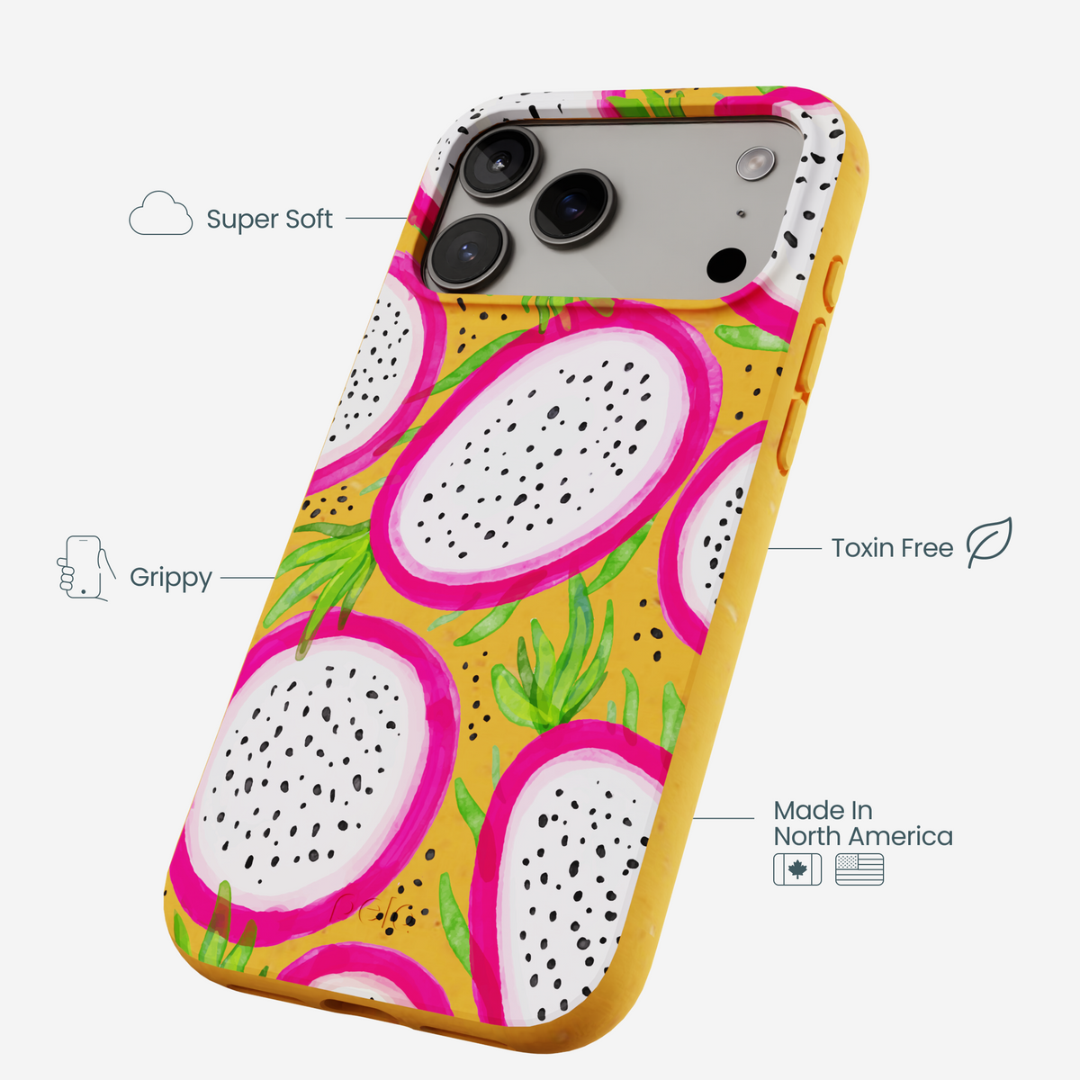 Honey Dragonfruit Pop iPhone 17 Pro Max Case
