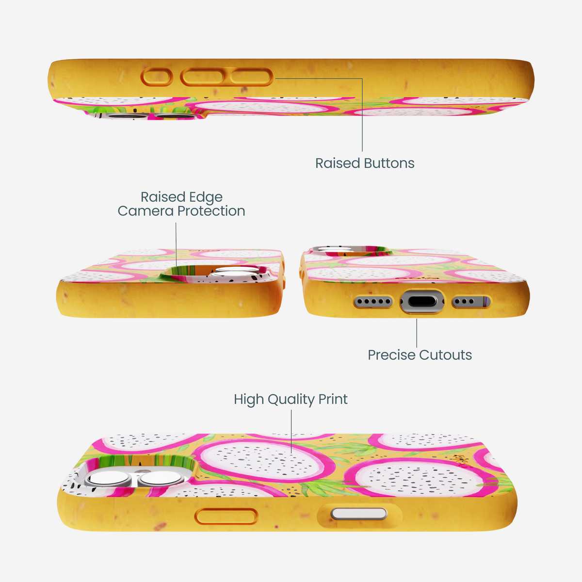 Honey Dragonfruit Pop iPhone 17 Case