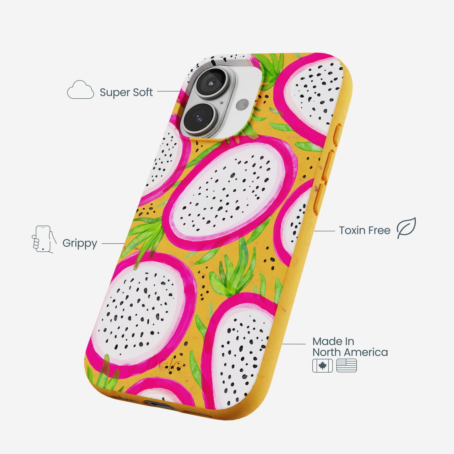 Honey Dragonfruit Pop iPhone 17 Case
