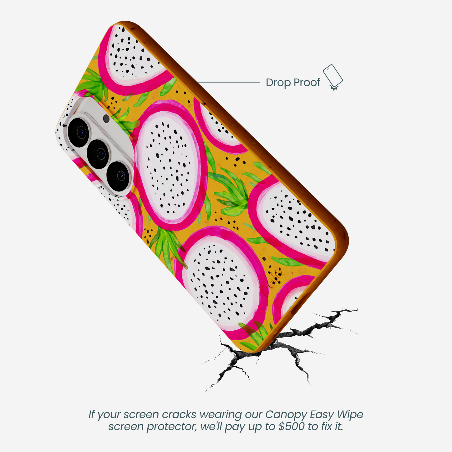 Honey Dragonfruit Pop Samsung Galaxy S26 Case