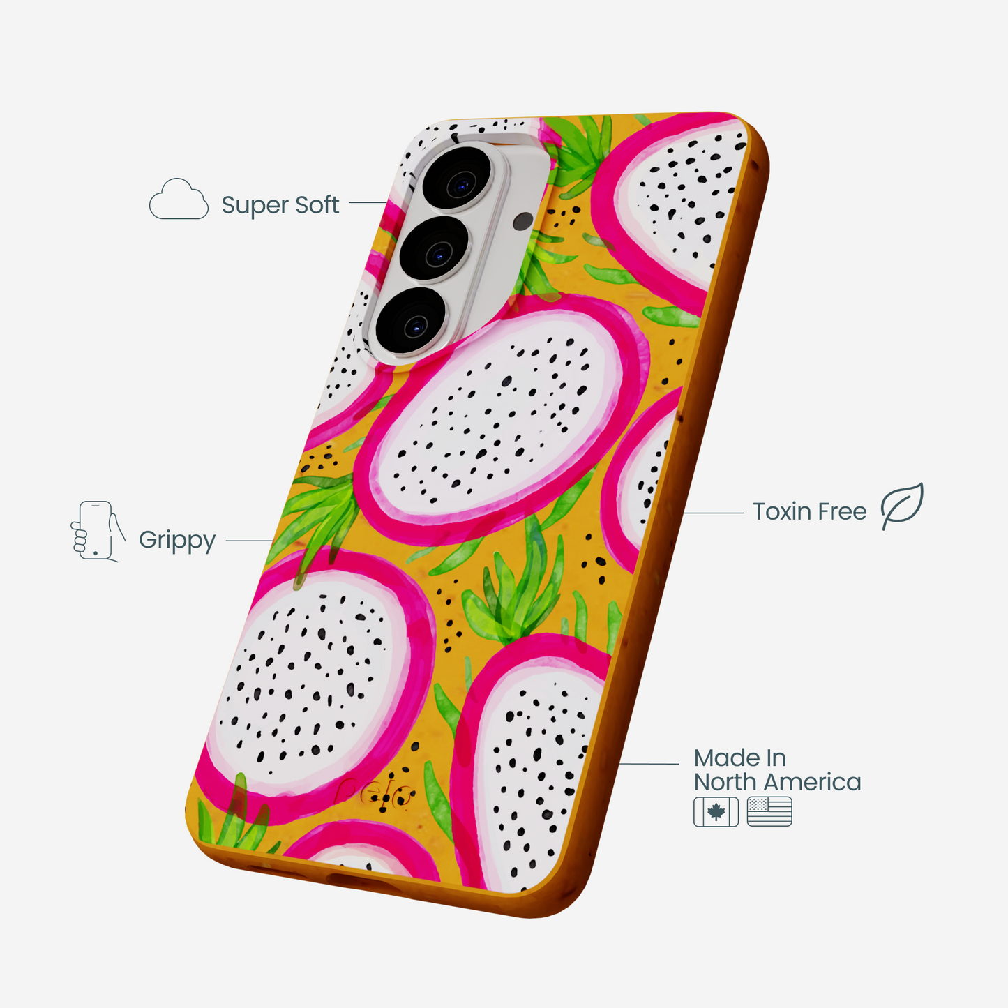 Honey Dragonfruit Pop Samsung Galaxy S26 Case