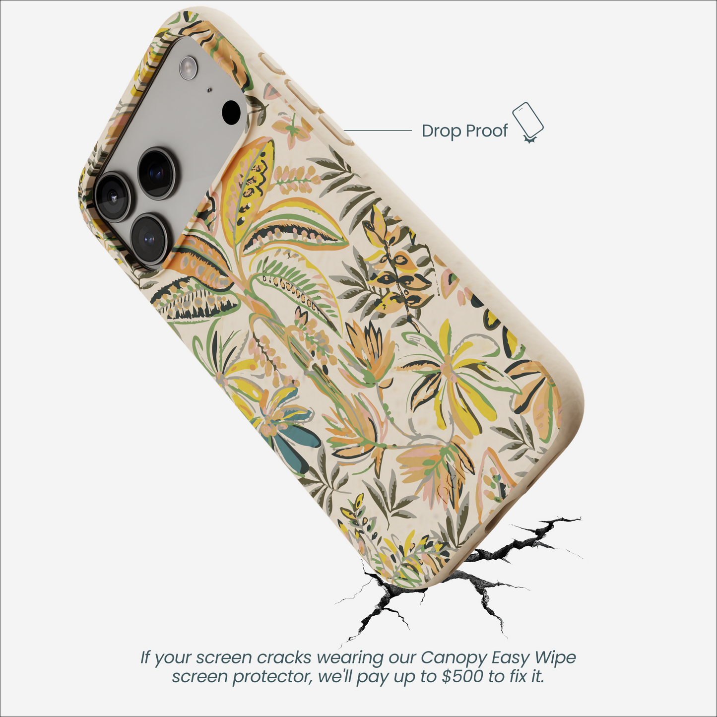 Seashell Dreamy Tropics iPhone 17 Pro Max Case