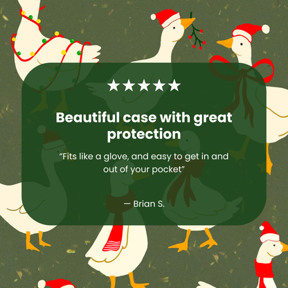 Forest Floor Duck the Halls iPhone 16e/17e Case