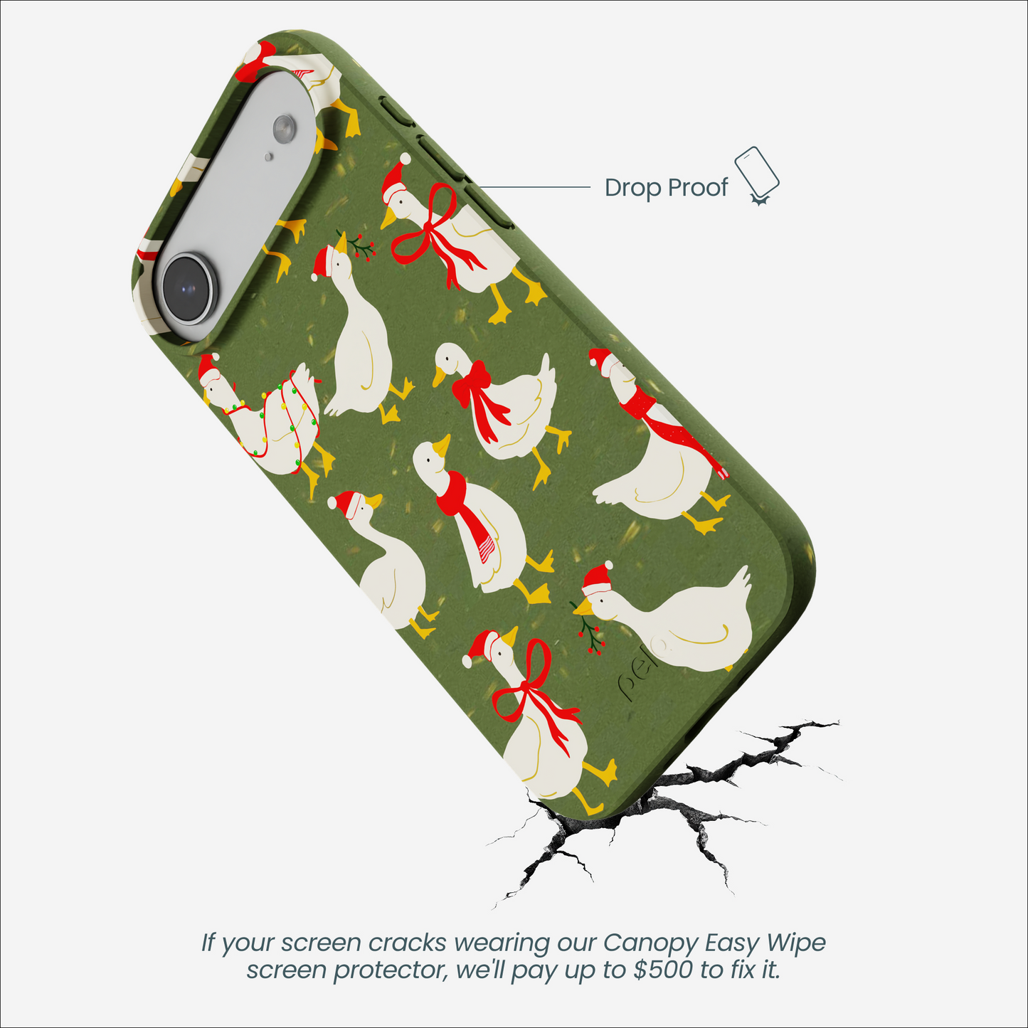 Forest Floor Duck the Halls iPhone Air Case