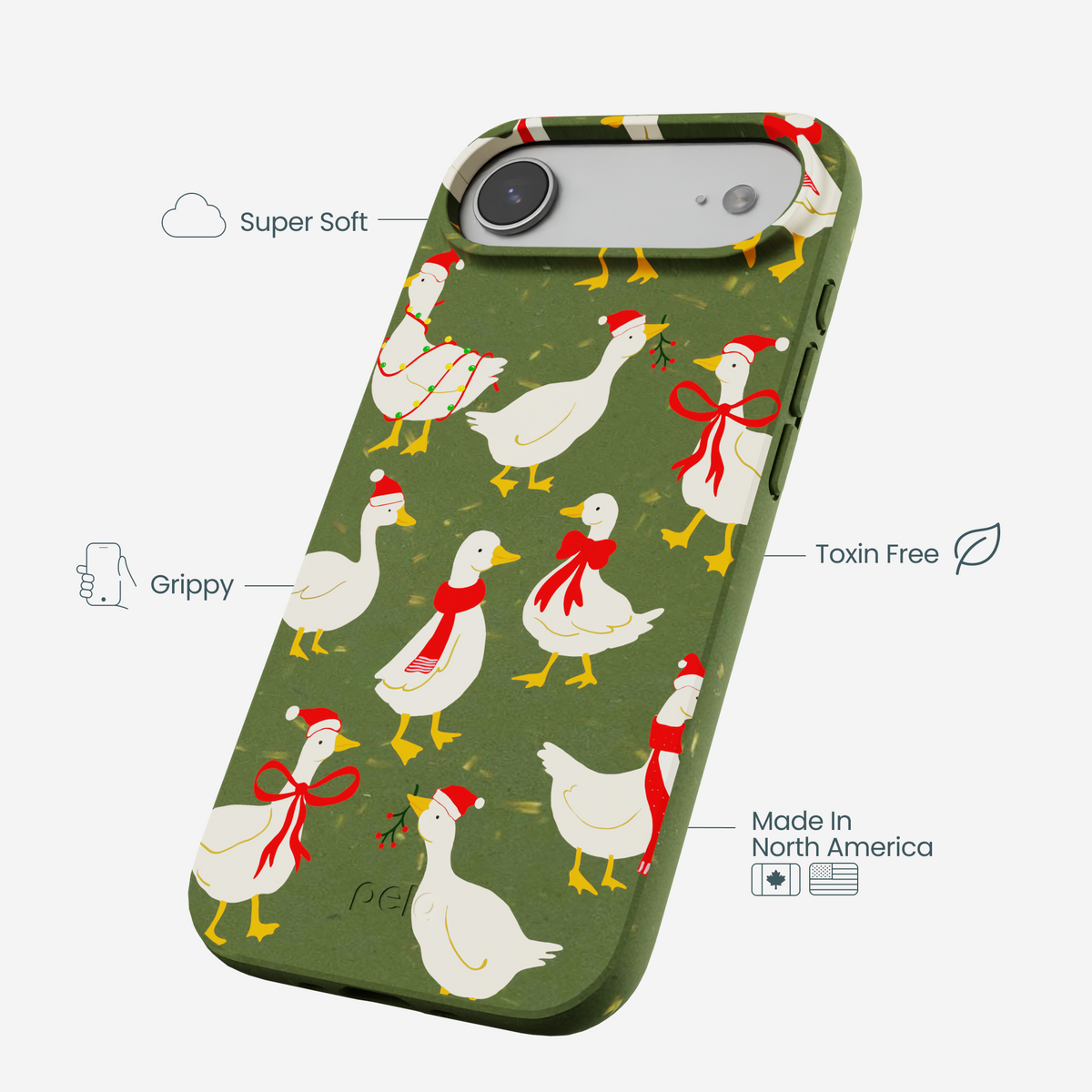 Forest Floor Duck the Halls iPhone Air Case