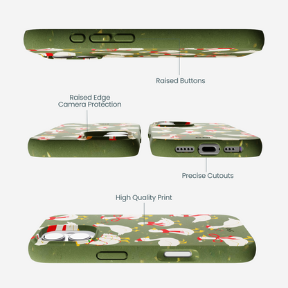 Forest Floor Duck the Halls iPhone 17 Case