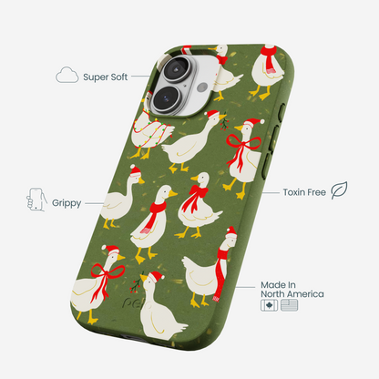 Forest Floor Duck the Halls iPhone 17 Case