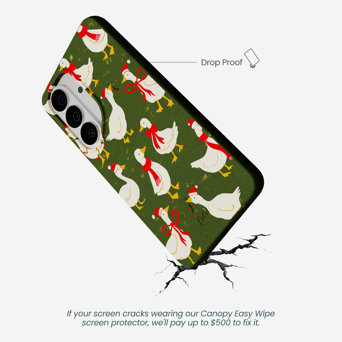 Forest Floor Duck the Halls Samsung Galaxy S26 Case