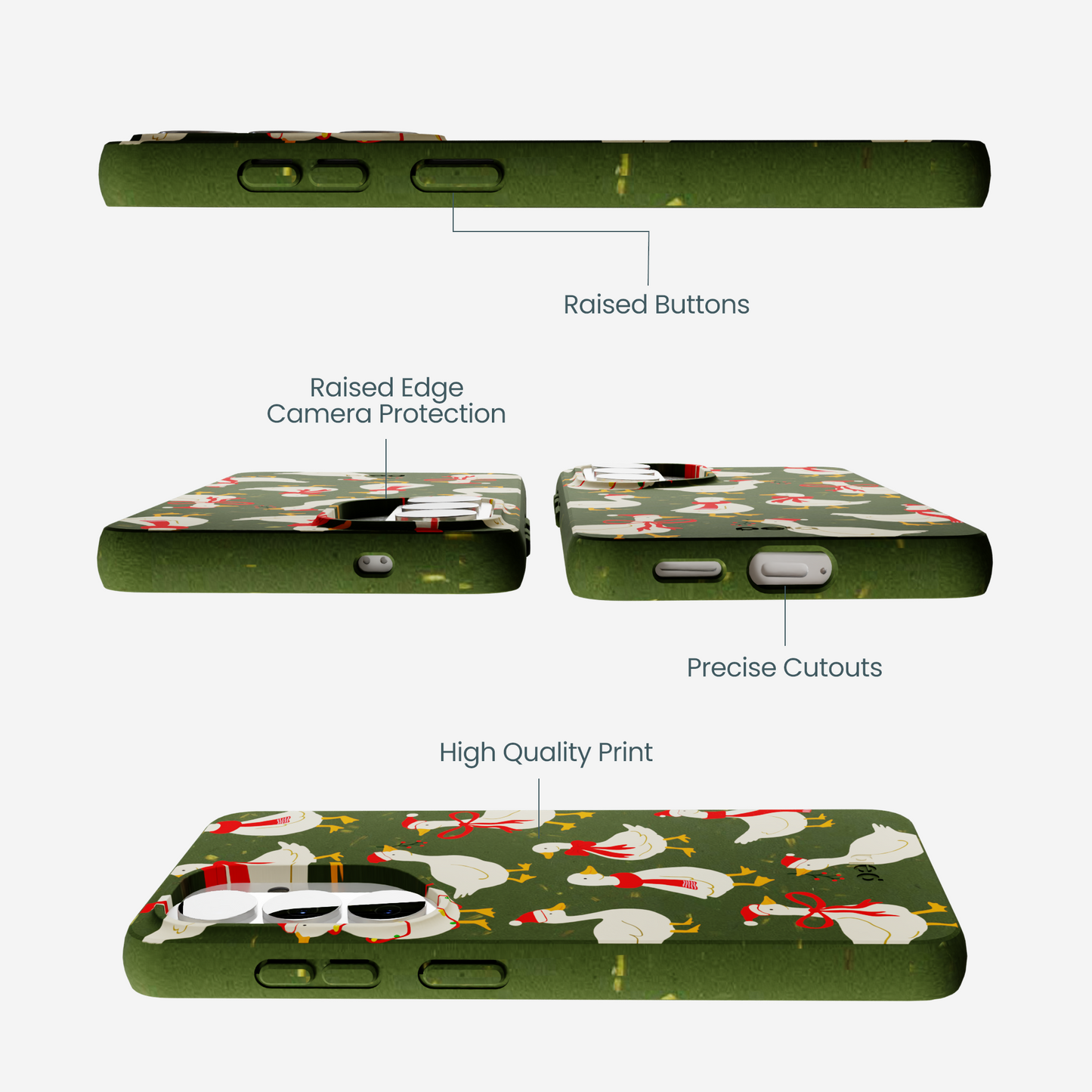 Forest Floor Duck the Halls Samsung Galaxy S26 Case