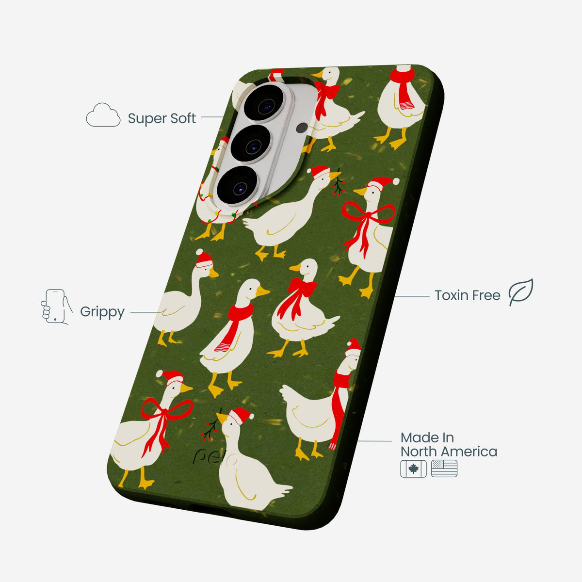 Forest Floor Duck the Halls Samsung Galaxy S26 Case