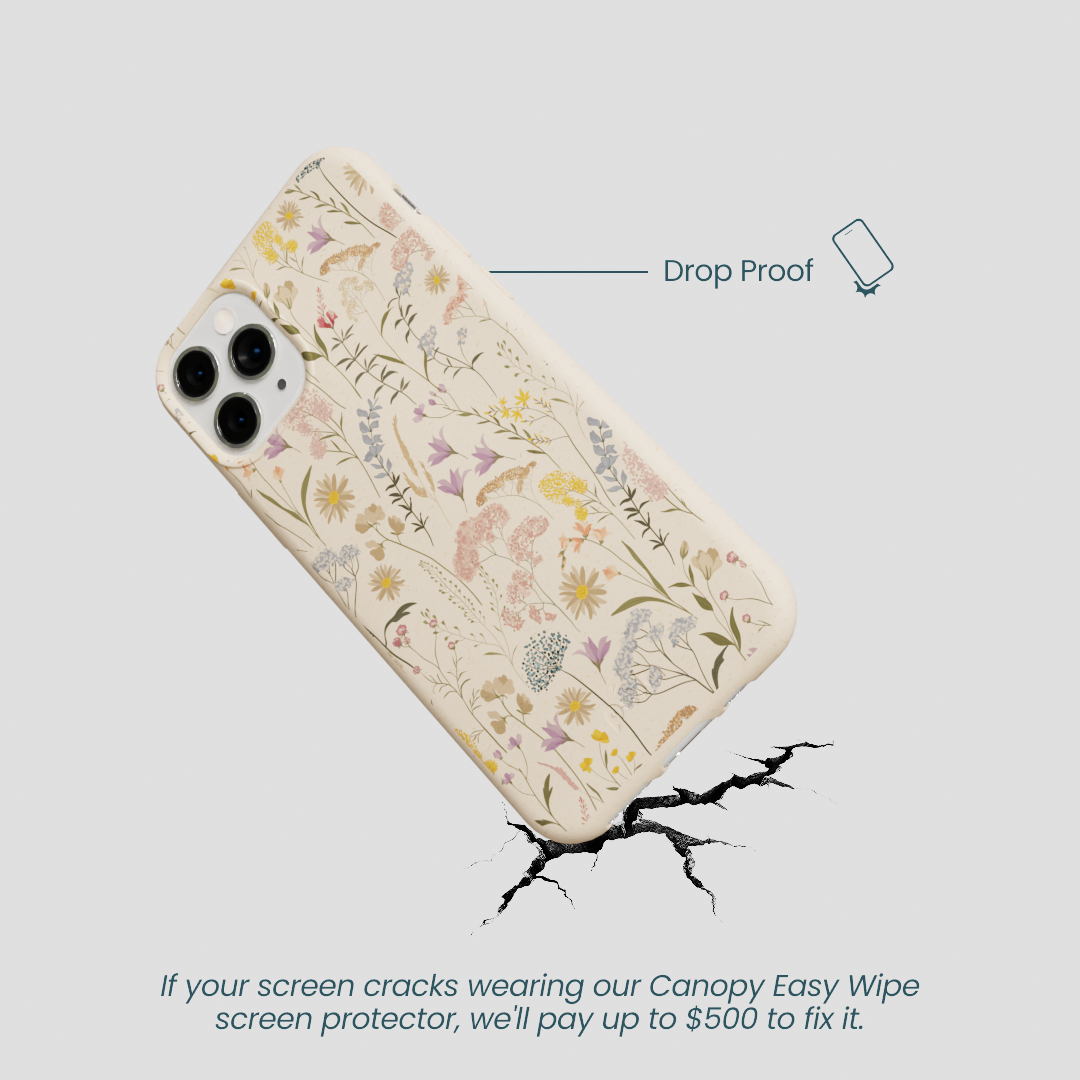 Seashell Dusty Petals iPhone 11 Pro Case