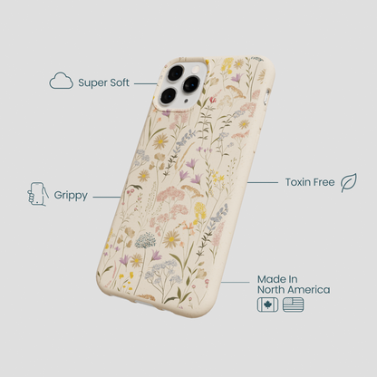 Seashell Dusty Petals iPhone 11 Pro Case