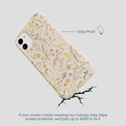 Seashell Dusty Petals iPhone 11 Case