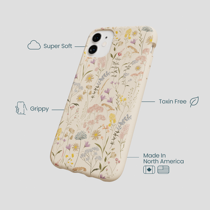 Seashell Dusty Petals iPhone 11 Case