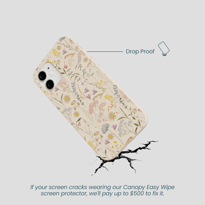 Seashell Dusty Petals iPhone 12 Mini Case
