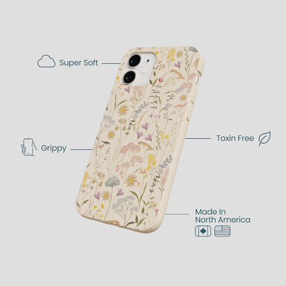 Seashell Dusty Petals iPhone 12 Mini Case