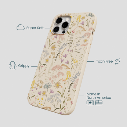 Seashell Dusty Petals iPhone 12 Pro Max Case