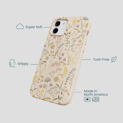 Seashell Dusty Petals iPhone 12/ iPhone 12 Pro Case
