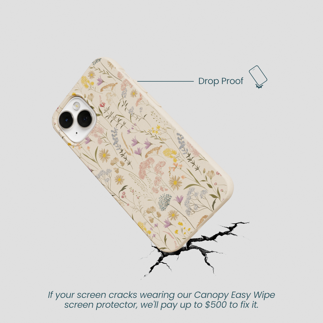 Seashell Dusty Petals iPhone 13 Mini Case