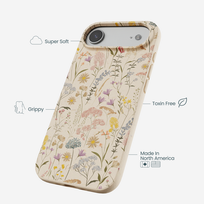 Seashell Dusty Petals iPhone 17 Air Case
