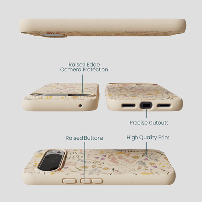 Seashell Dusty Petals Google Pixel 10 Pro XL Case