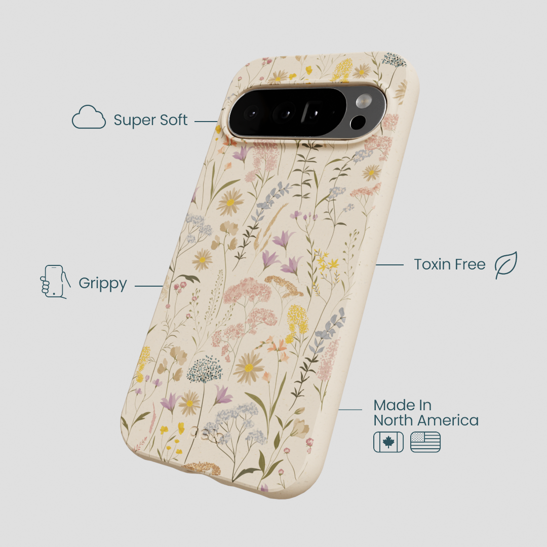 Seashell Dusty Petals Google Pixel 10 Pro XL Case