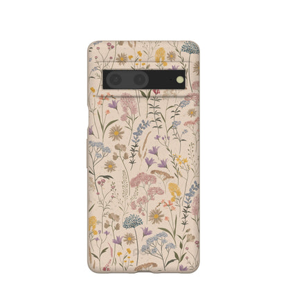 Seashell Dusty Petals Google Pixel 7 Case