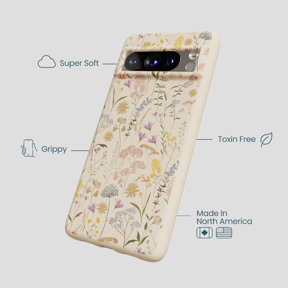 Seashell Dusty Petals Google Pixel 8 Pro Case
