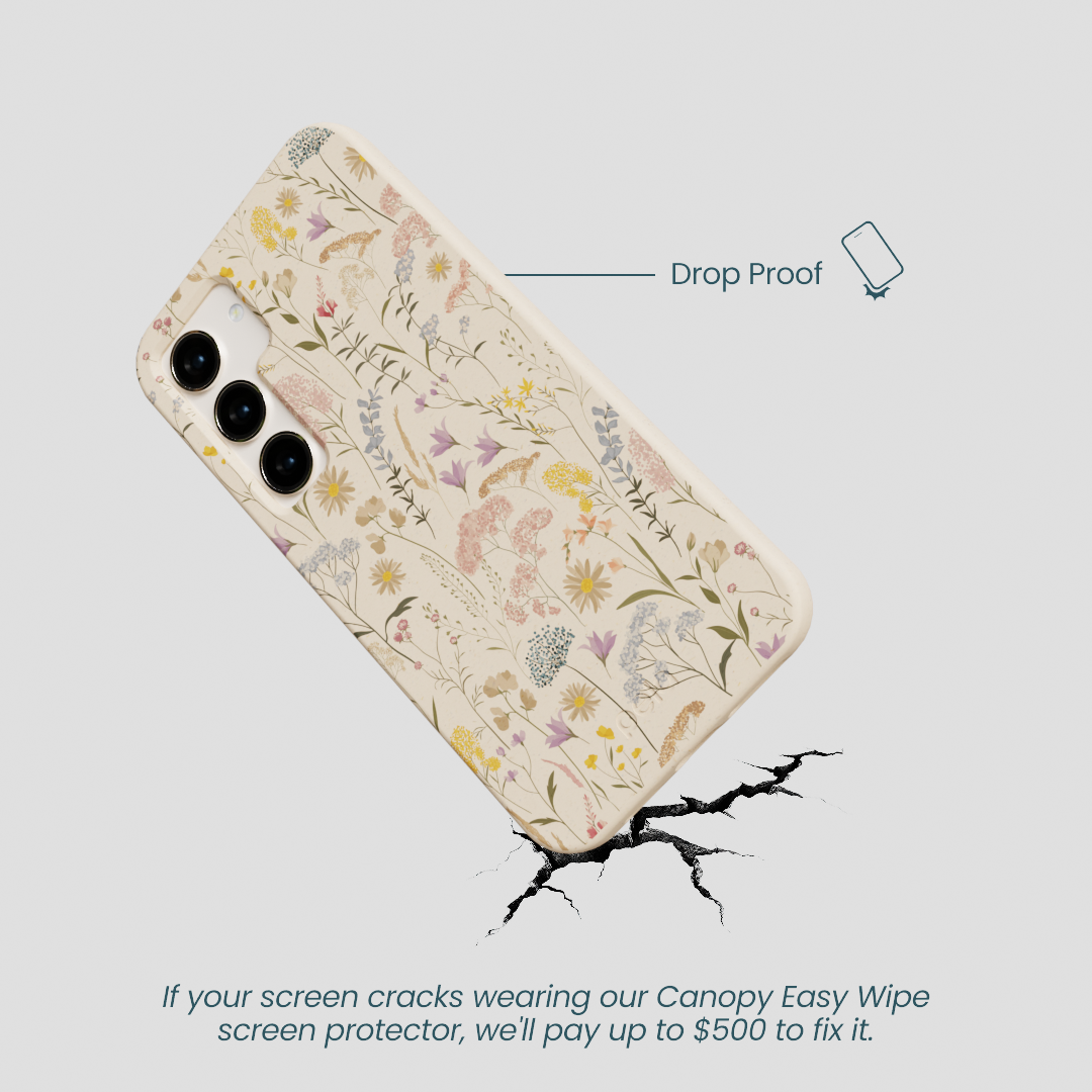 Seashell Dusty Petals Samsung Galaxy S24 Case