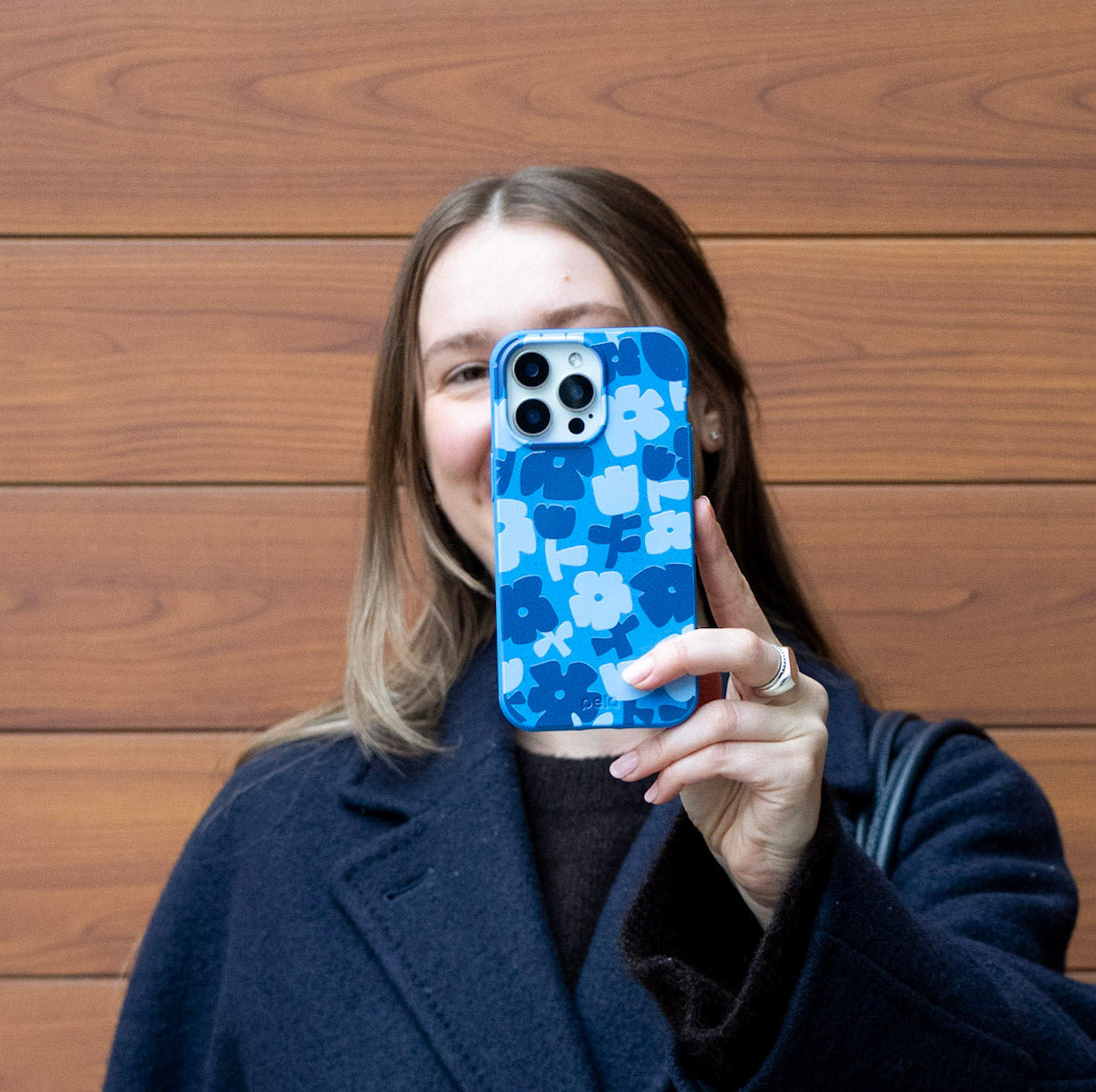 Electric Blue Daydream Blooms Google Pixel 10a Case