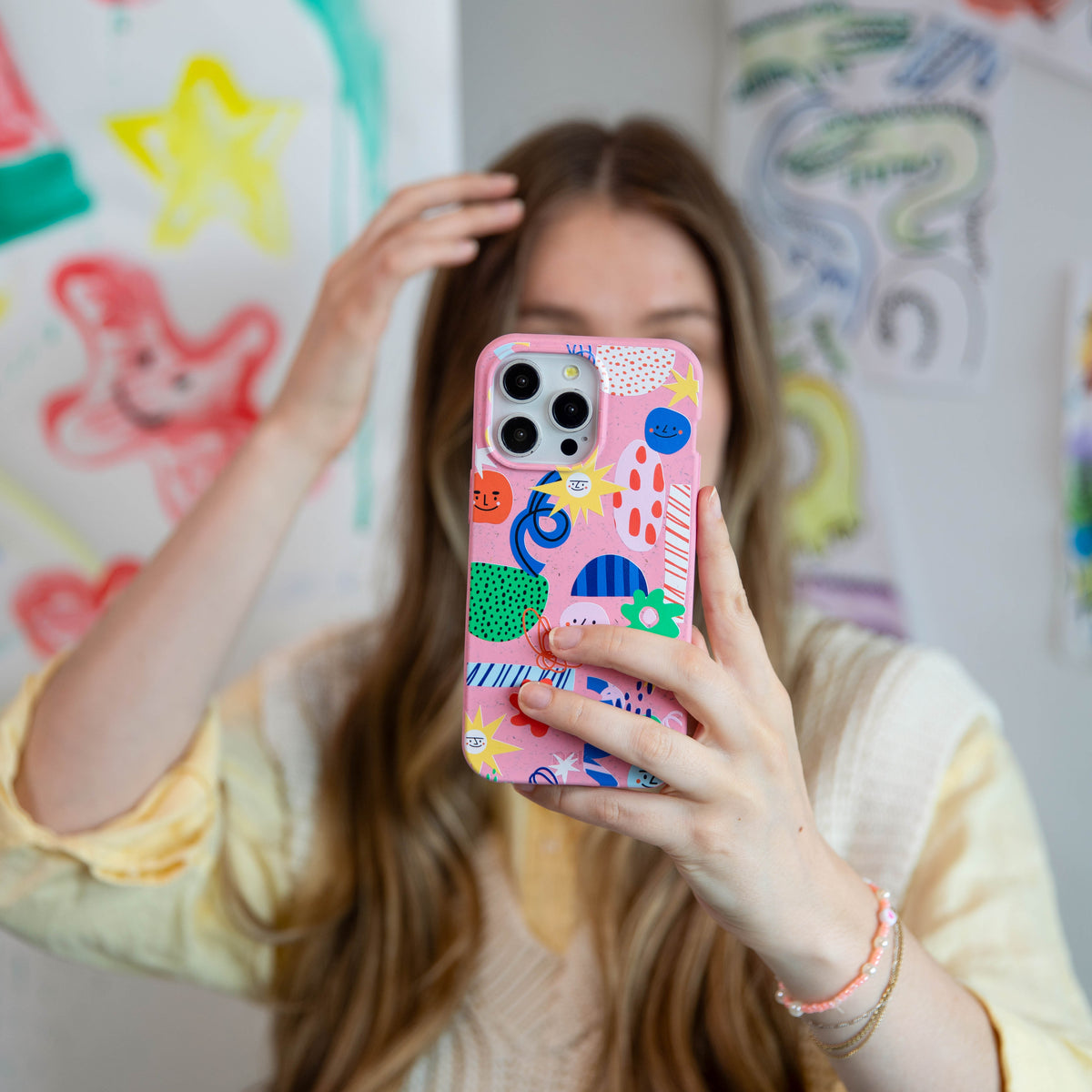 Bubblegum Pink Daydreaming Google Pixel 10a Case