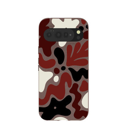 Chocolate Brown Earthy Curves Google Pixel 10 Pro XL Case