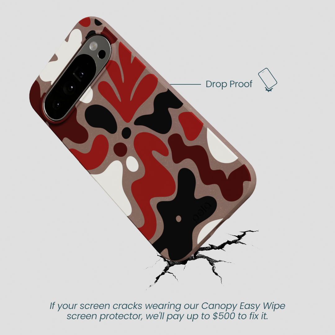 Chocolate Brown Earthy Curves Google Pixel 10 Pro XL Case