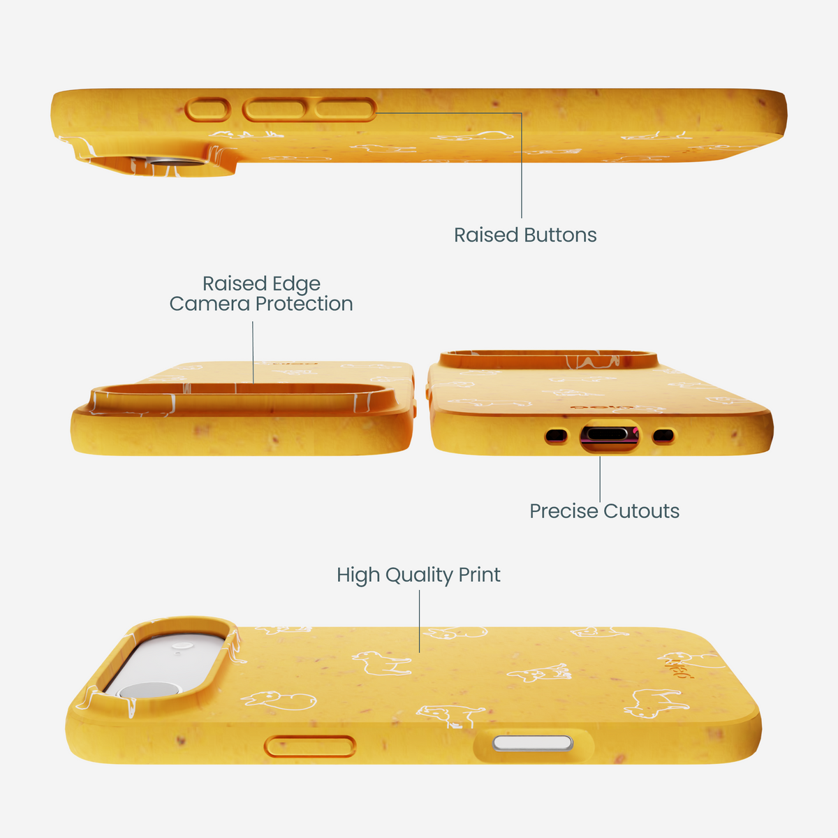 Honey Easy Breezy Frenchie iPhone Air Case