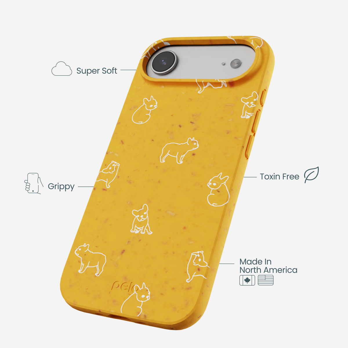 Honey Easy Breezy Frenchie iPhone Air Case