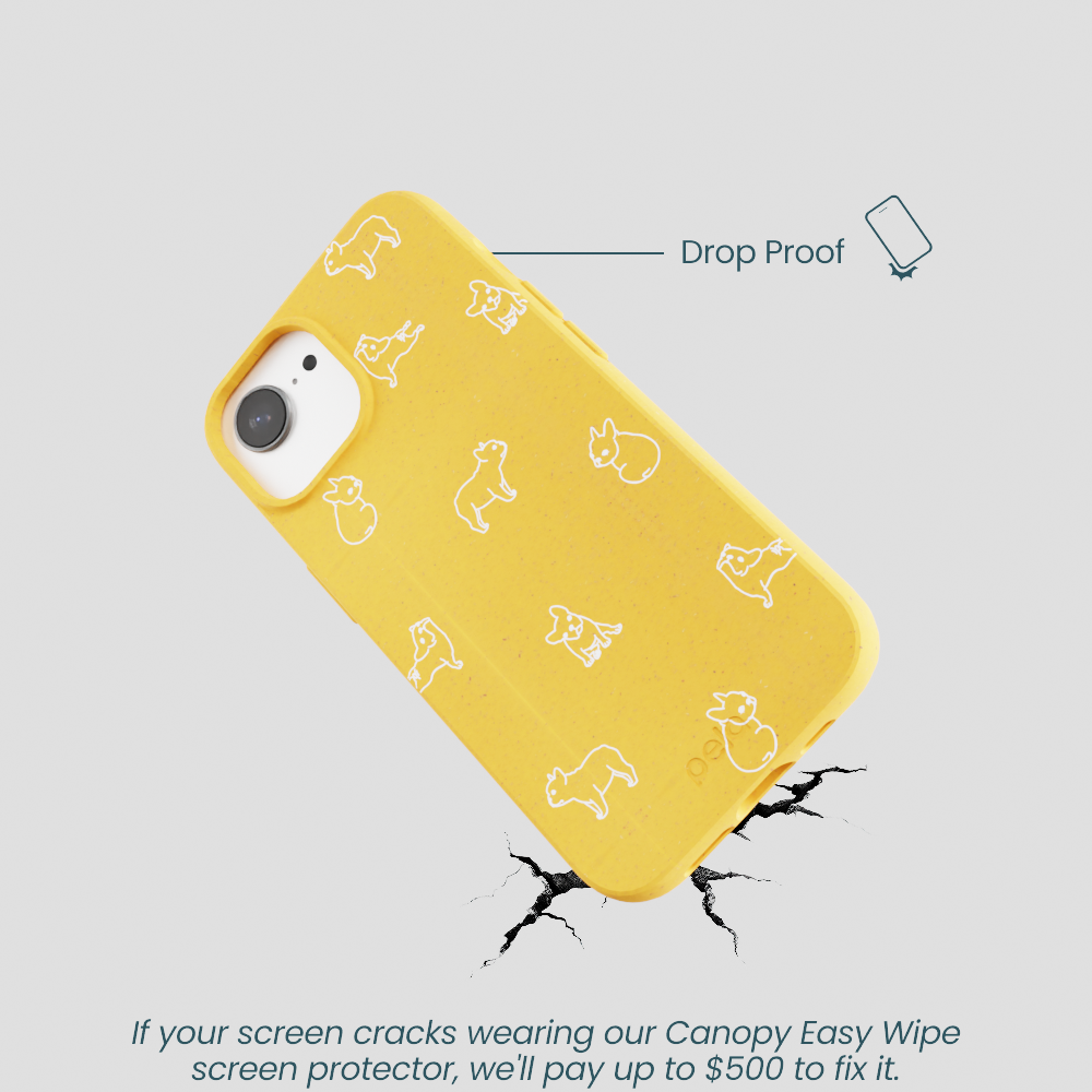 Honey Easy Breezy Frenchie iPhone 16e/17e Case