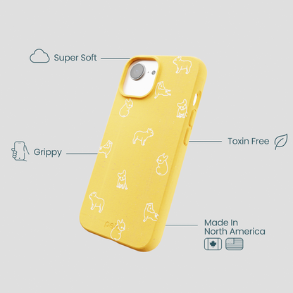 Honey Easy Breezy Frenchie iPhone 16e/17e Case
